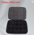 Boîte de rangement pour montres pour hommes, étui de voyage portable pour montres, support de présentation pour montres-bracelets avec système anti-déplacement