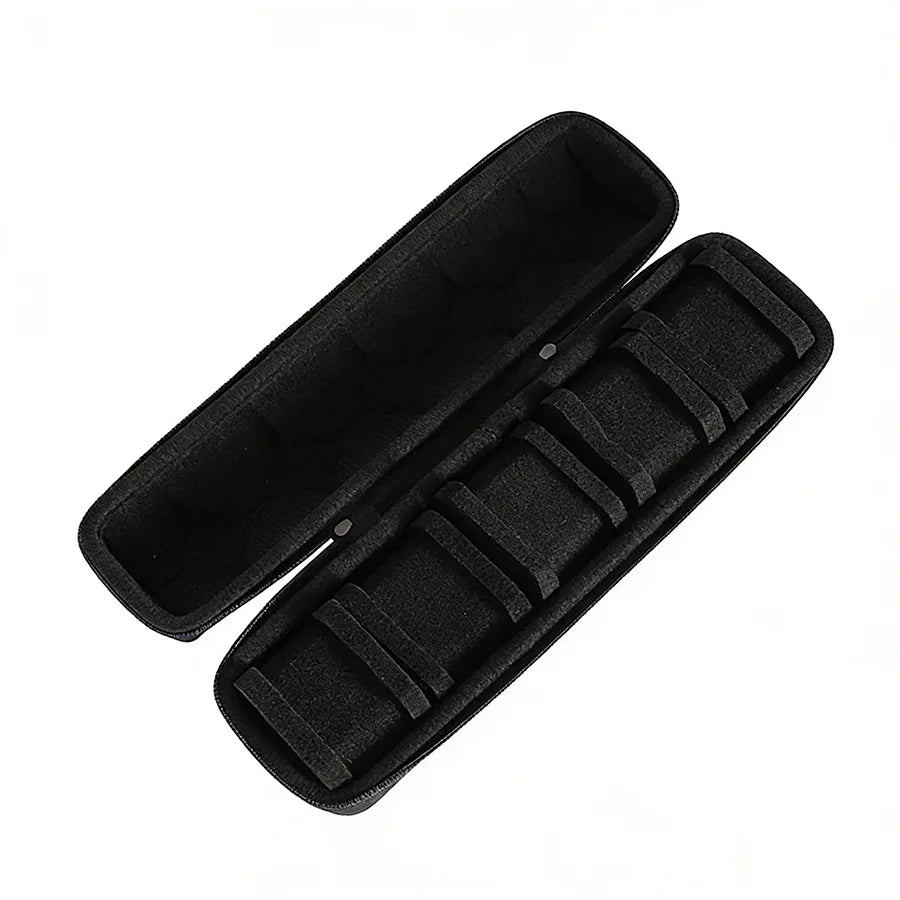 Boîte de rangement pour montres pour hommes, étui de voyage portable pour montres, support de présentation pour montres-bracelets avec système anti-déplacement